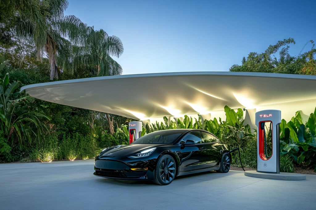 Combien coûte la recharge complète d'une Tesla ?