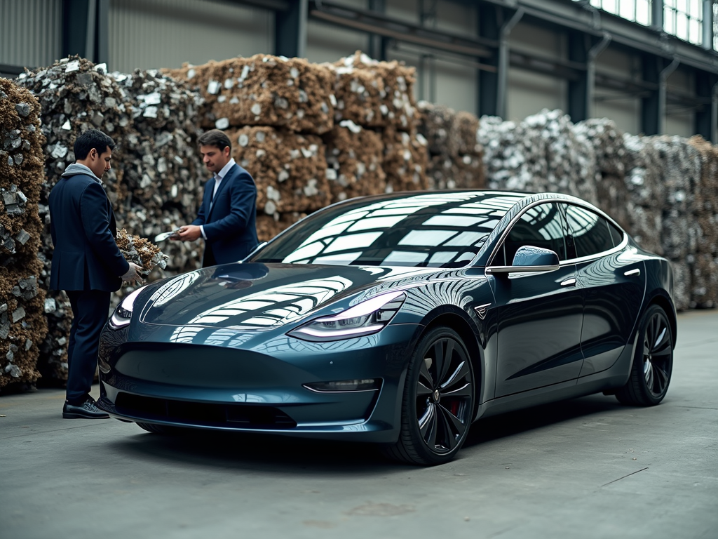 Comment Tesla optimise la gestion des ressources pour une production durable